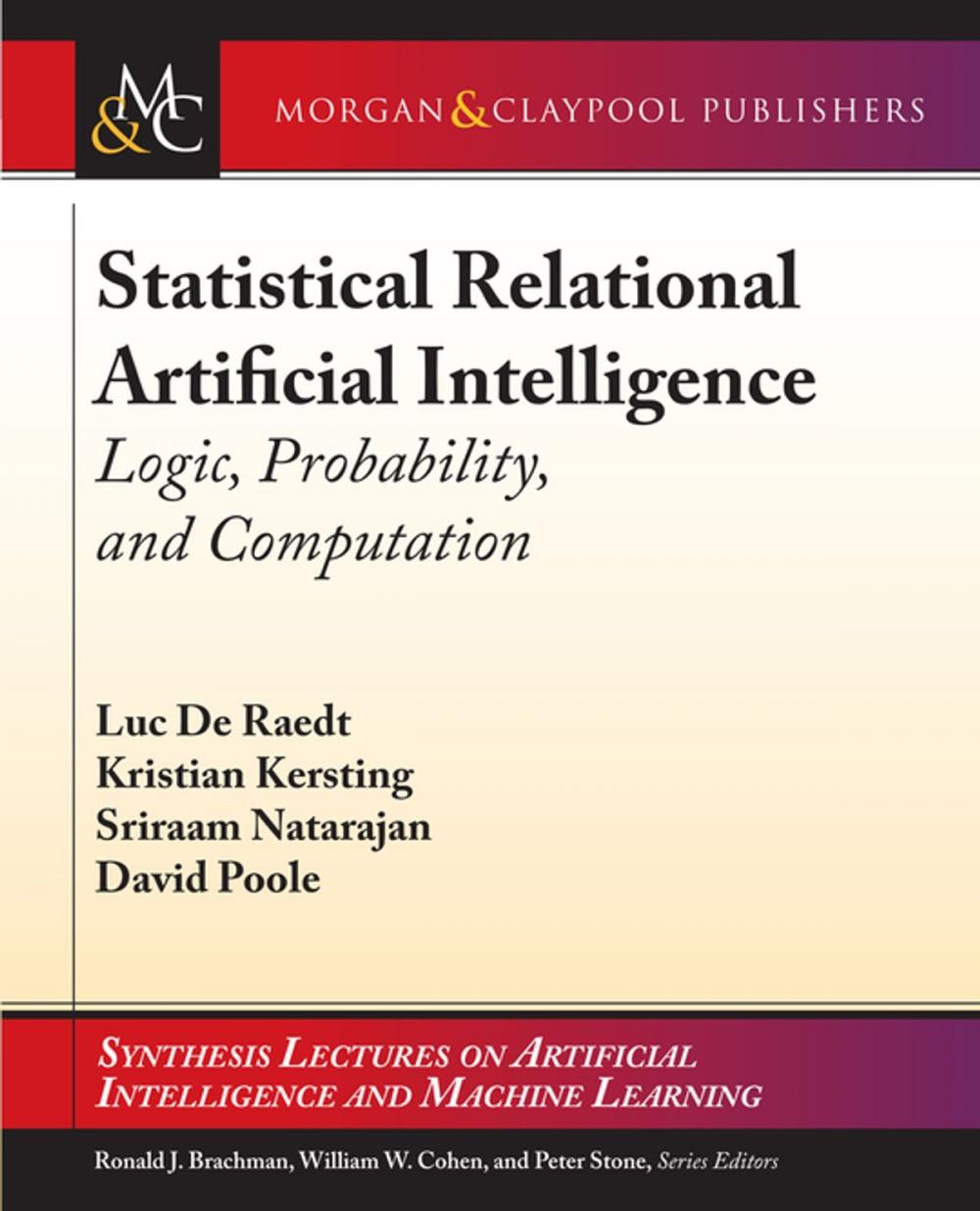 Big bigCover of Statistical Relational Artificial Intelligence