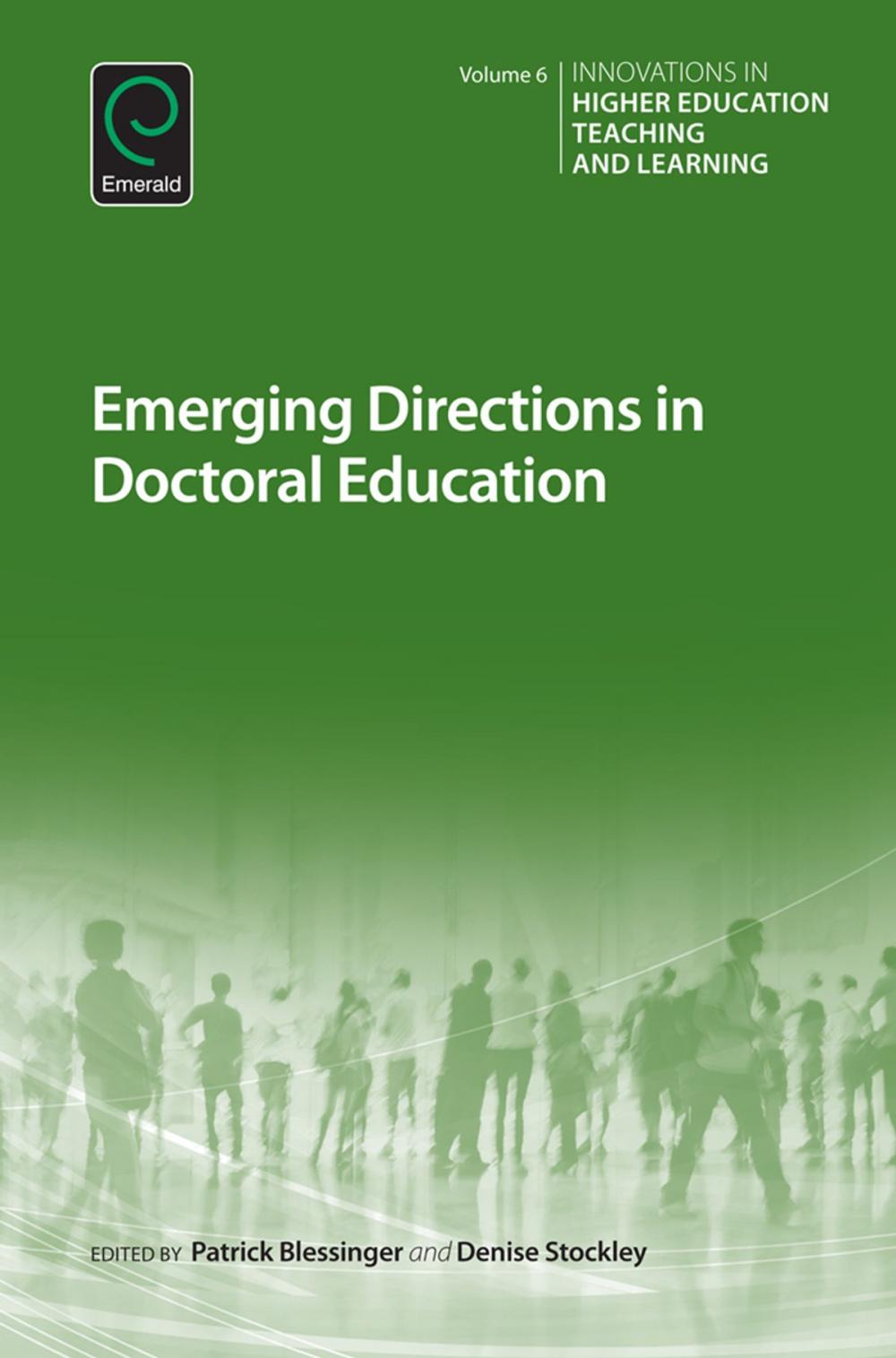 Big bigCover of Emerging Directions in Doctoral Education