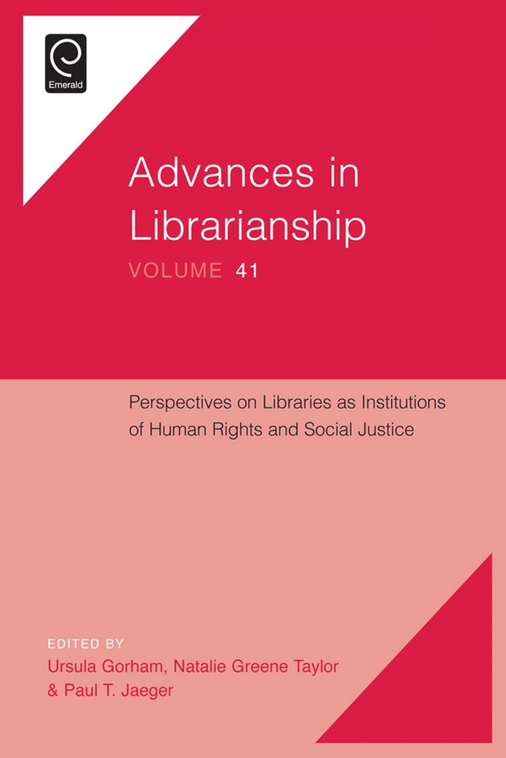 Big bigCover of Perspectives on Libraries as Institutions of Human Rights and Social Justice