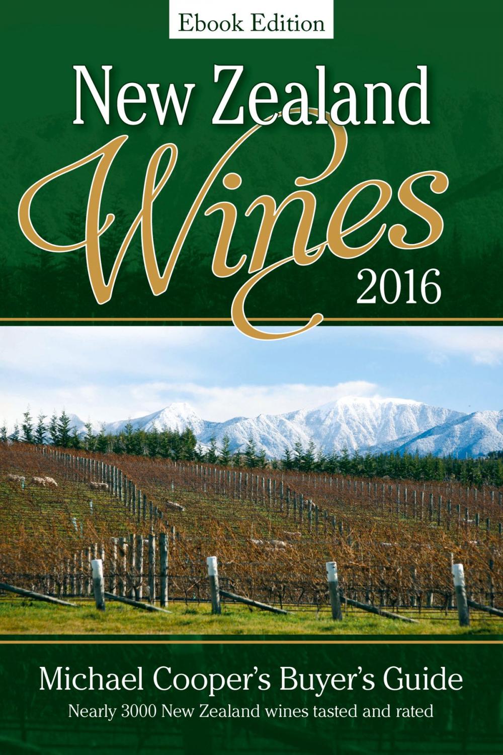 Big bigCover of New Zealand Wines 2016 Ebook edition