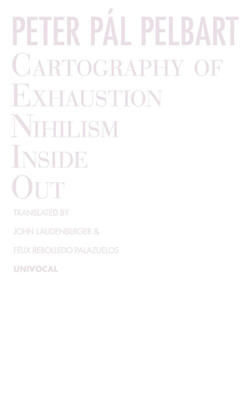 Big bigCover of Cartography of Exhaustion