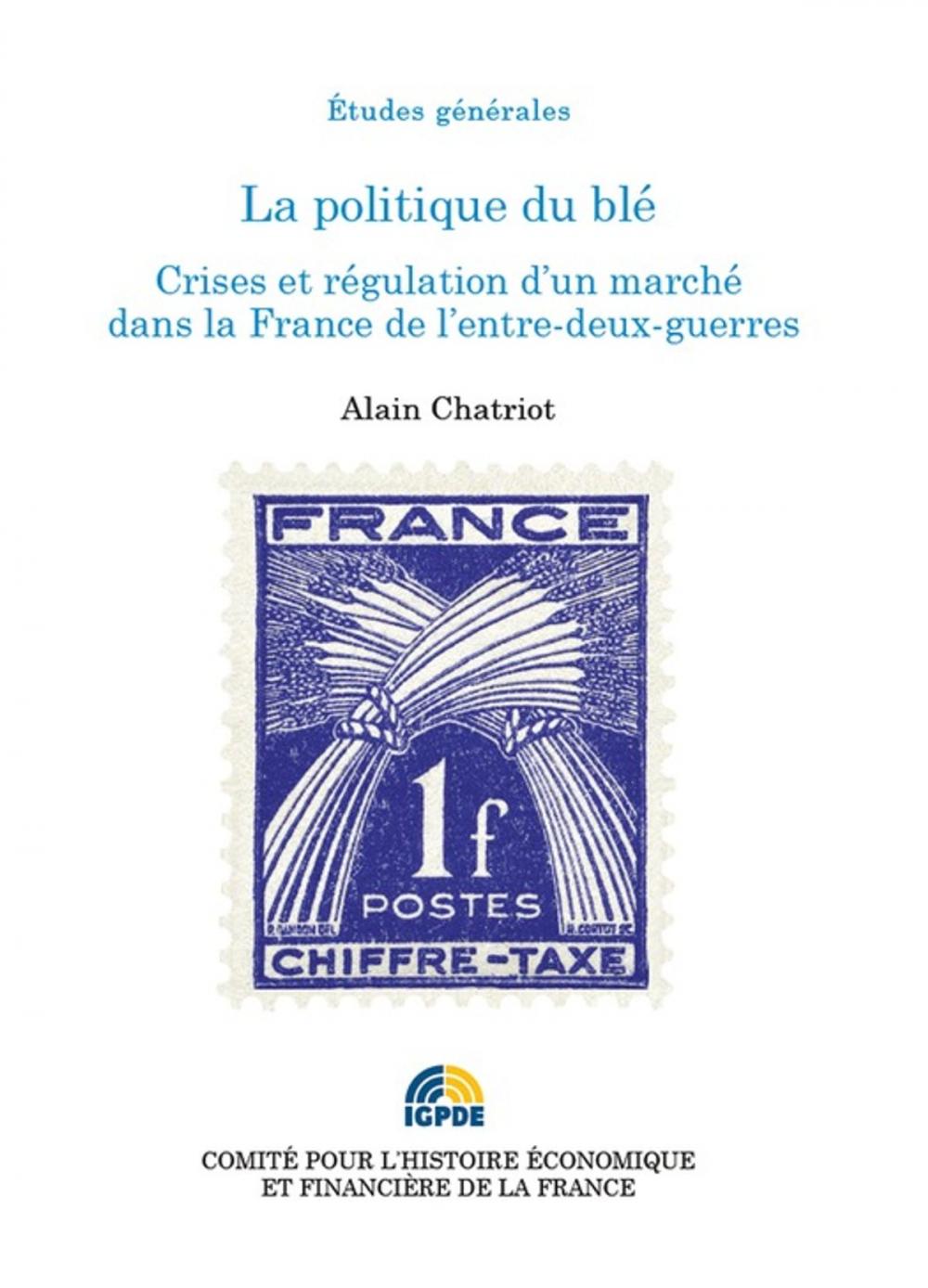 Big bigCover of La politique du blé