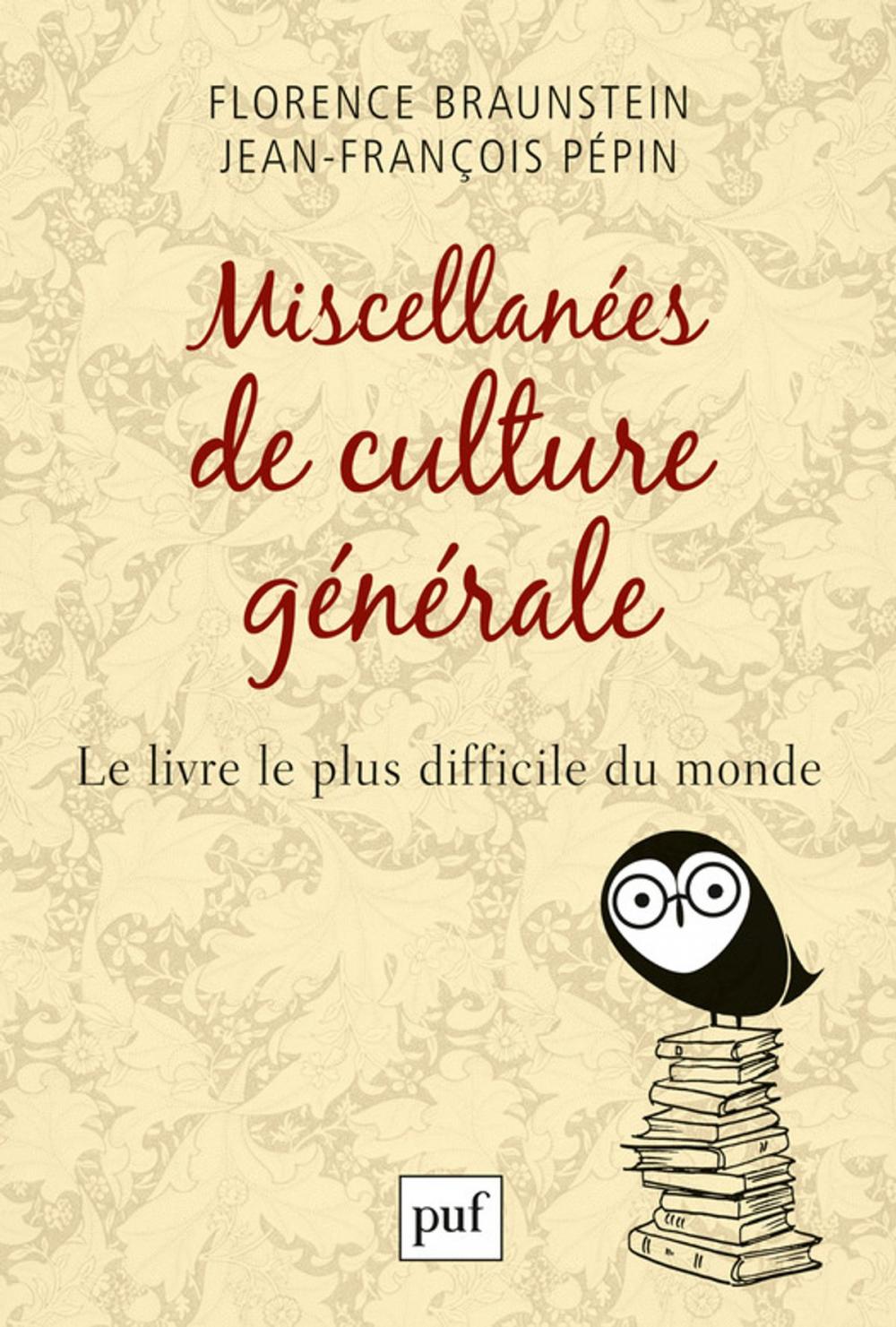 Big bigCover of Miscellanées de culture générale