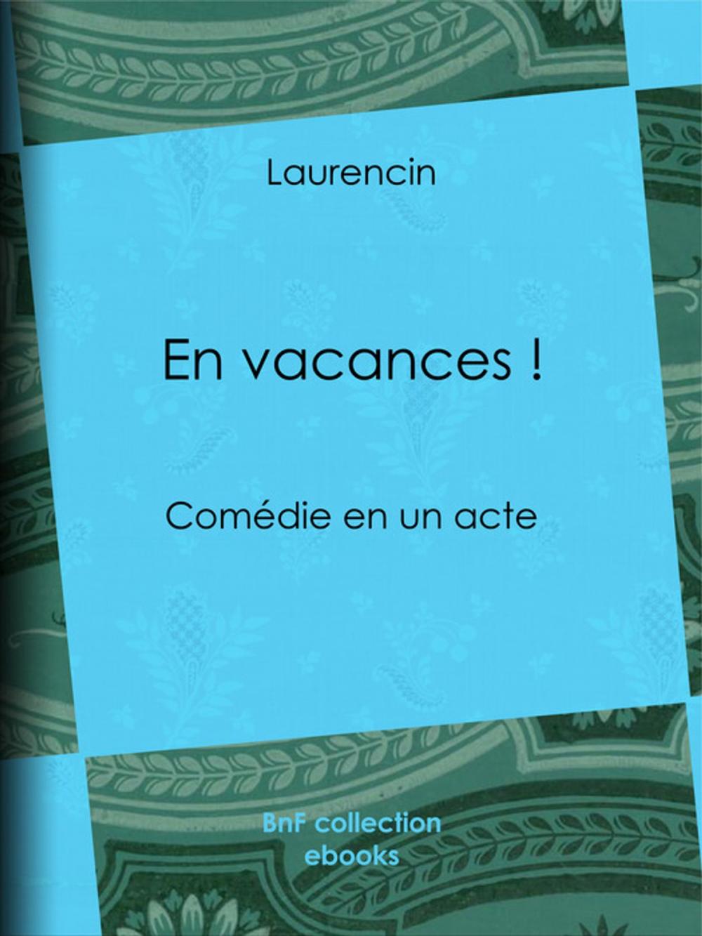 Big bigCover of En vacances !