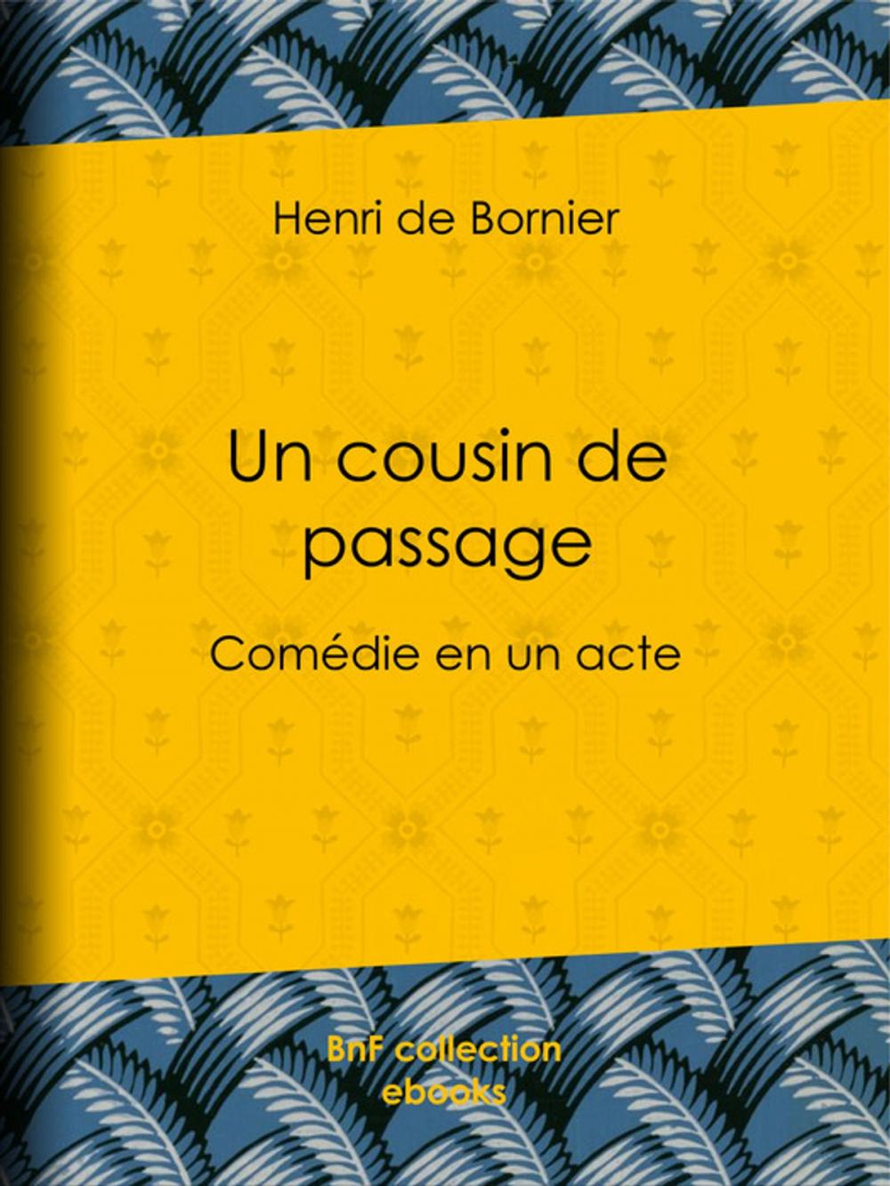 Big bigCover of Un cousin de passage