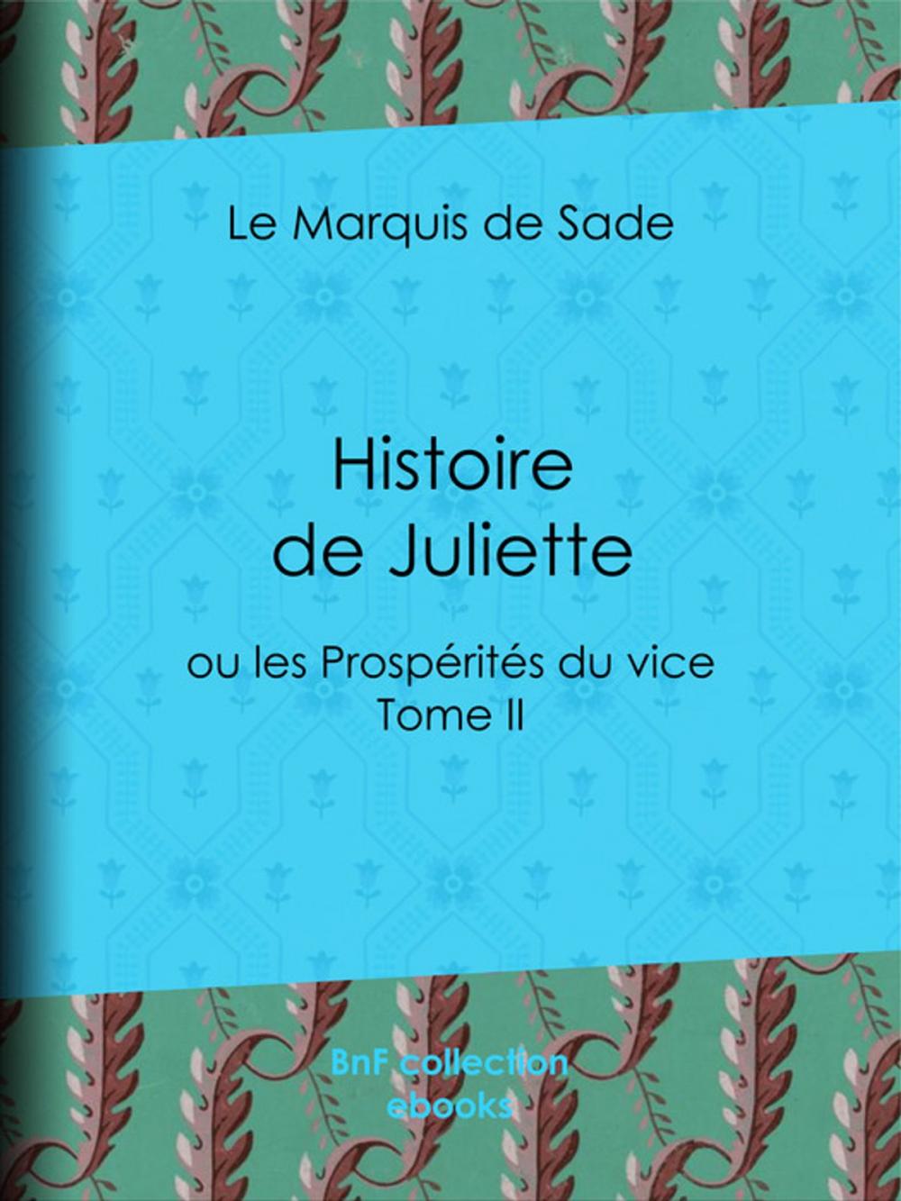 Big bigCover of Histoire de Juliette