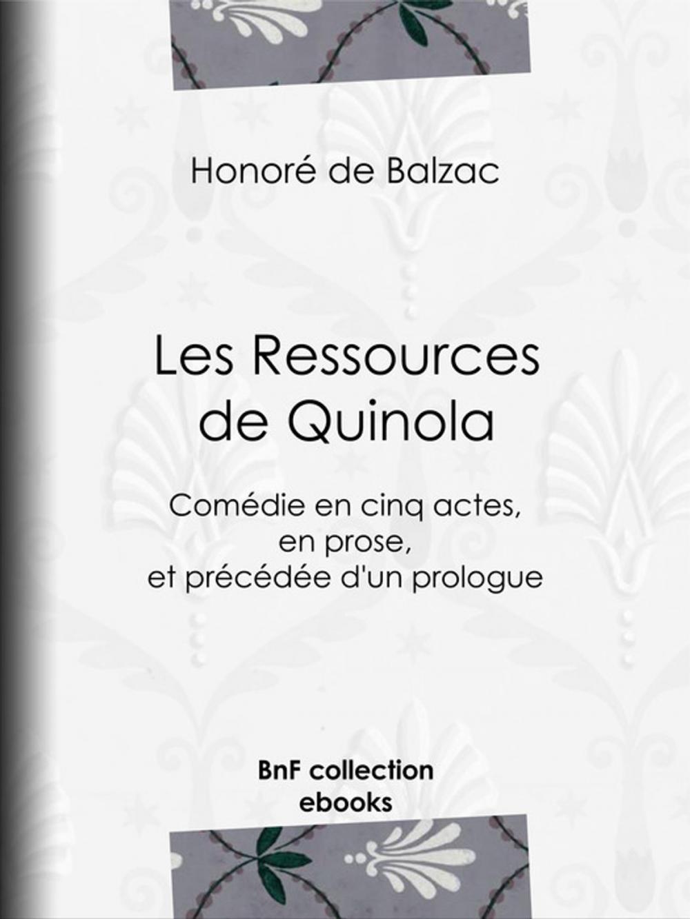 Big bigCover of Les Ressources de Quinola