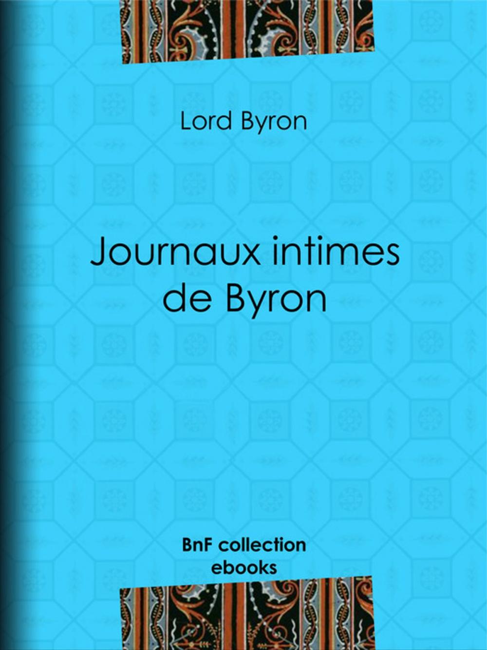 Big bigCover of Journaux intimes de Byron