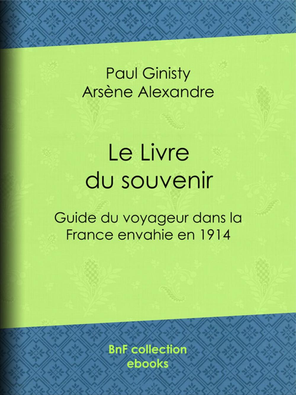 Big bigCover of Le Livre du souvenir