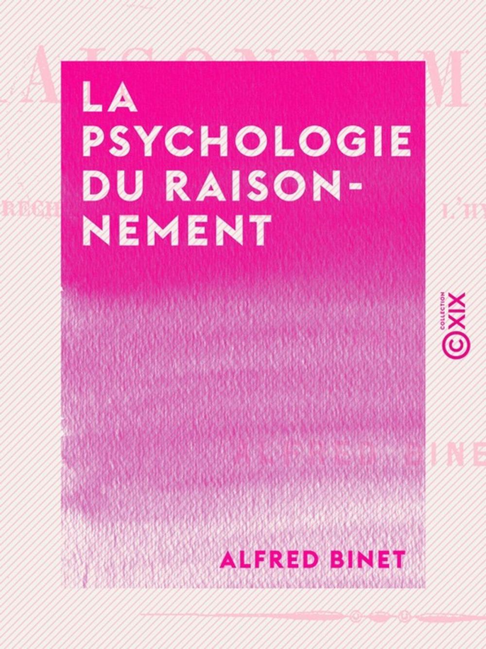 Big bigCover of La Psychologie du raisonnement