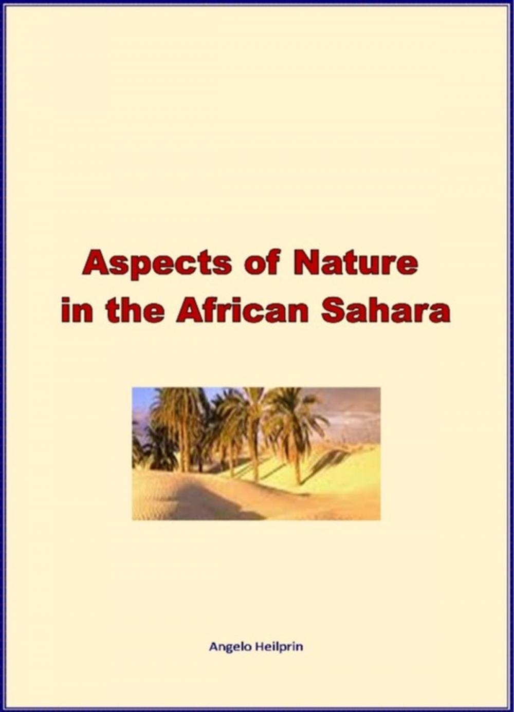 Big bigCover of Aspects of Nature in the African Sahara