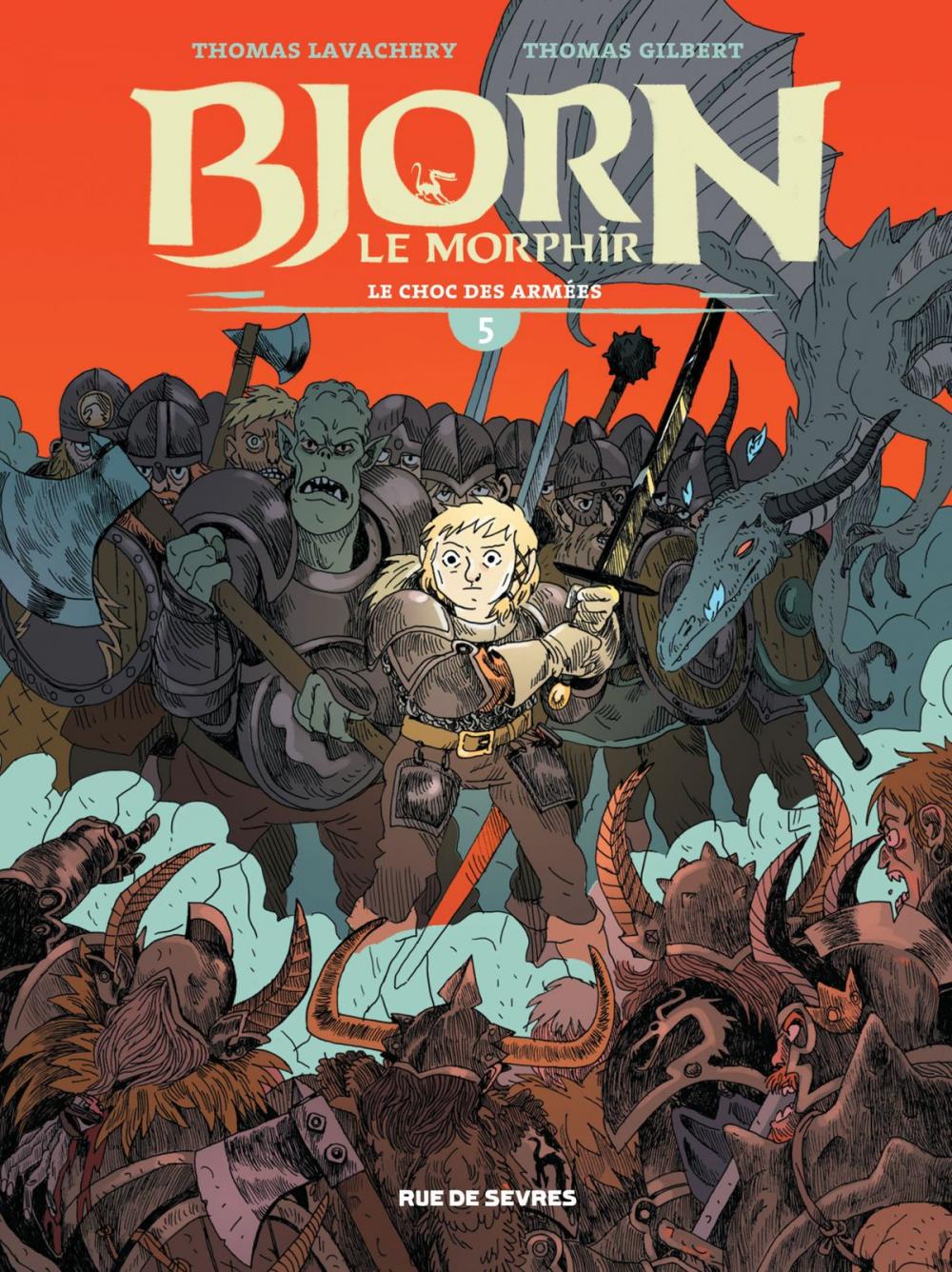 Big bigCover of Bjorn le Morphir - Tome 5 - Le choc des armées