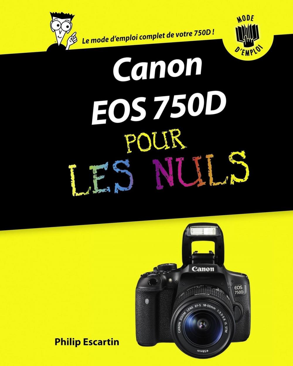 Big bigCover of Canon EOS 750D Pas à pas Pour les Nuls