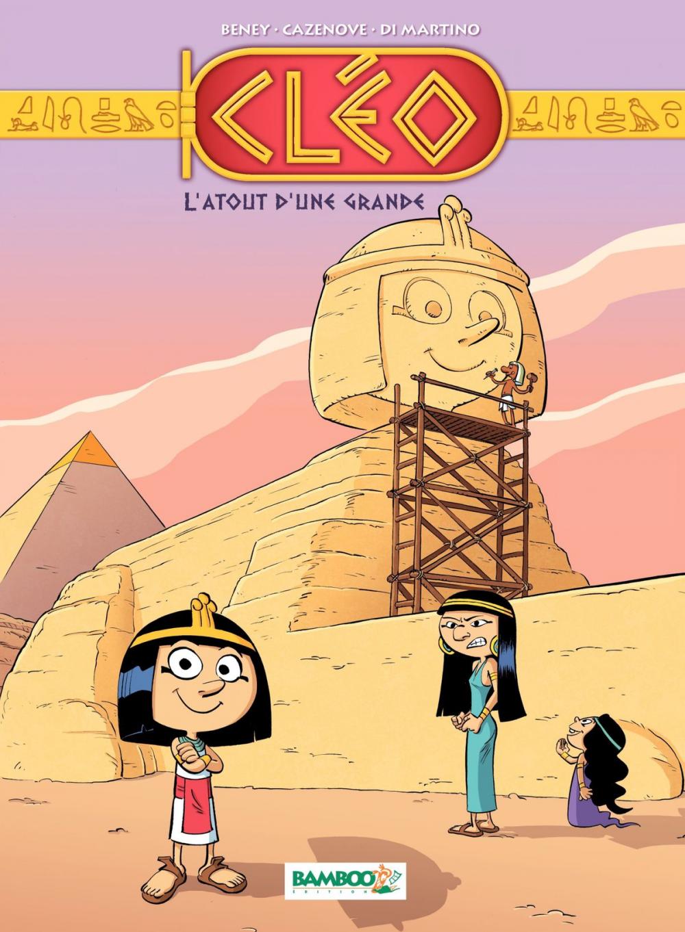 Big bigCover of Cléo la petite pharaonne