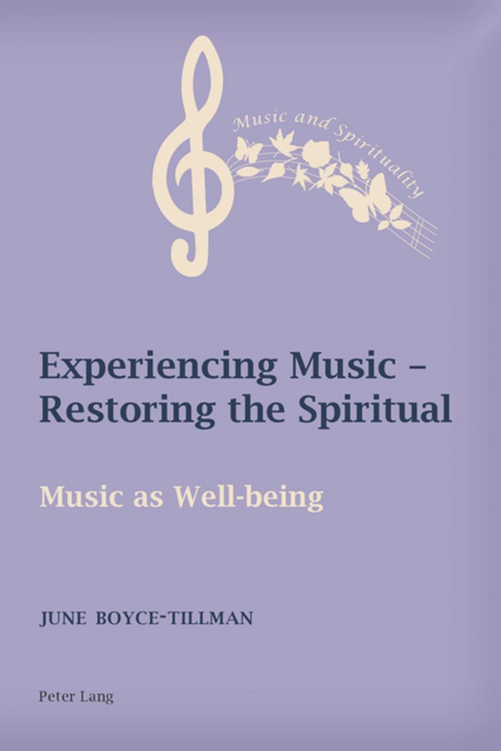 Big bigCover of Experiencing Music Restoring the Spiritual