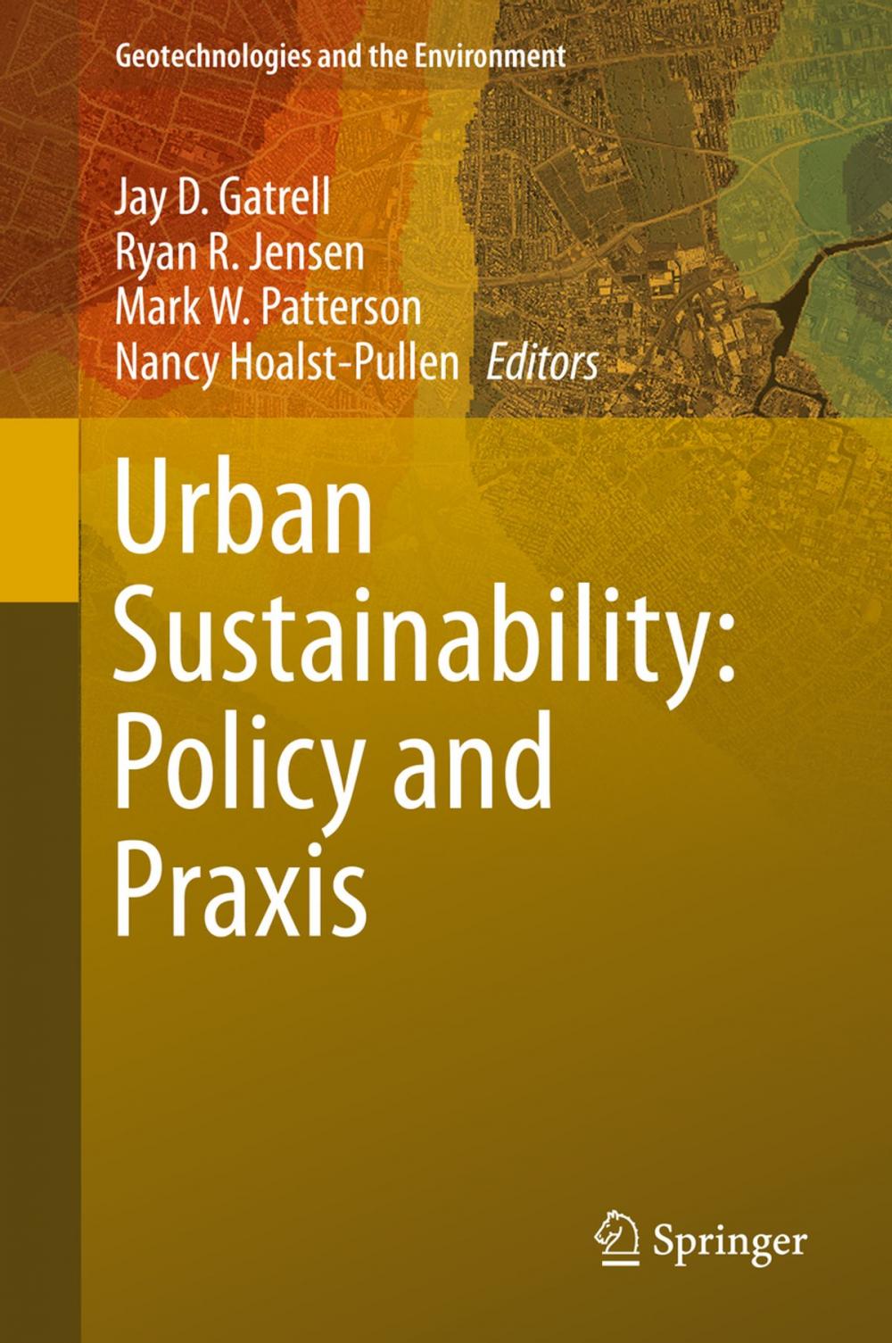 Big bigCover of Urban Sustainability: Policy and Praxis