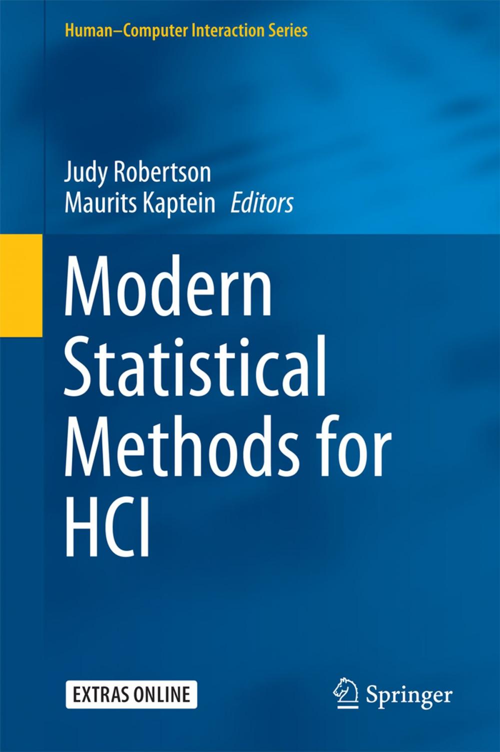 Big bigCover of Modern Statistical Methods for HCI