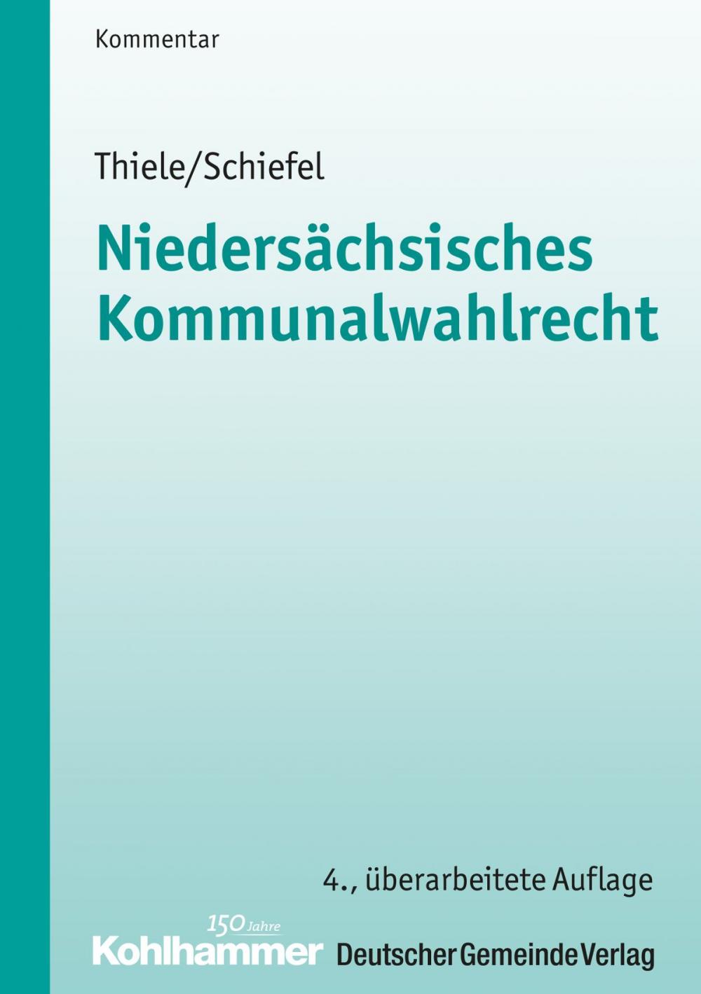 Big bigCover of Niedersächsisches Kommunalwahlrecht