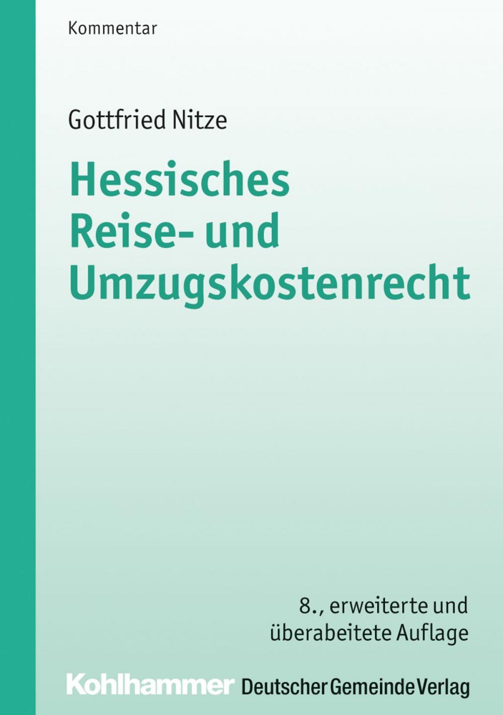 Big bigCover of Hessisches Reise- und Umzugskostenrecht