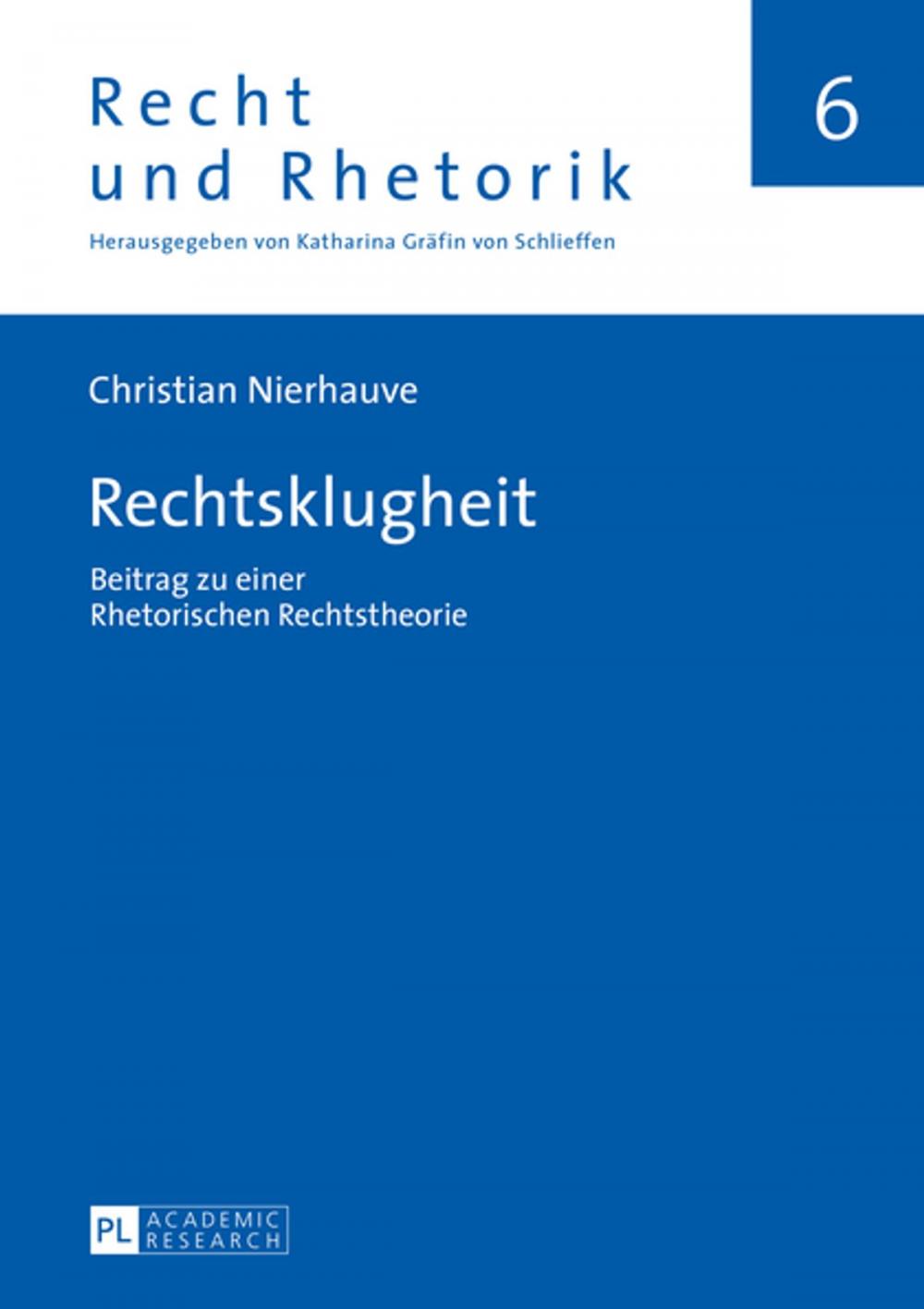 Big bigCover of Rechtsklugheit