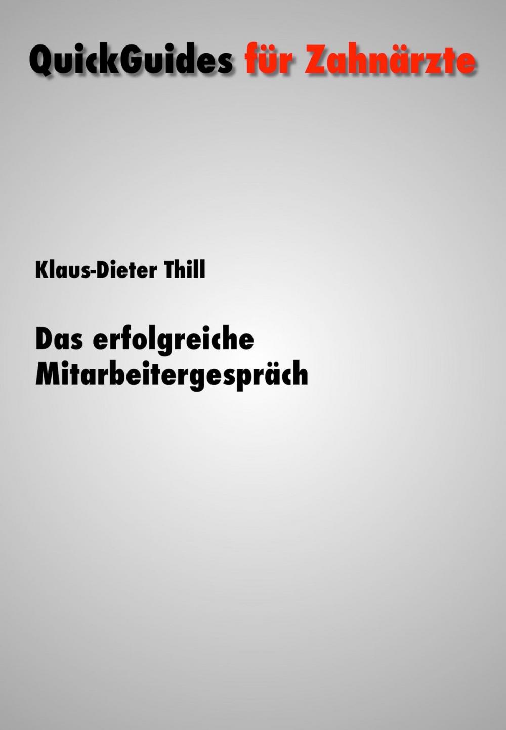 Big bigCover of Das erfolgreiche Mitarbeitergespräch