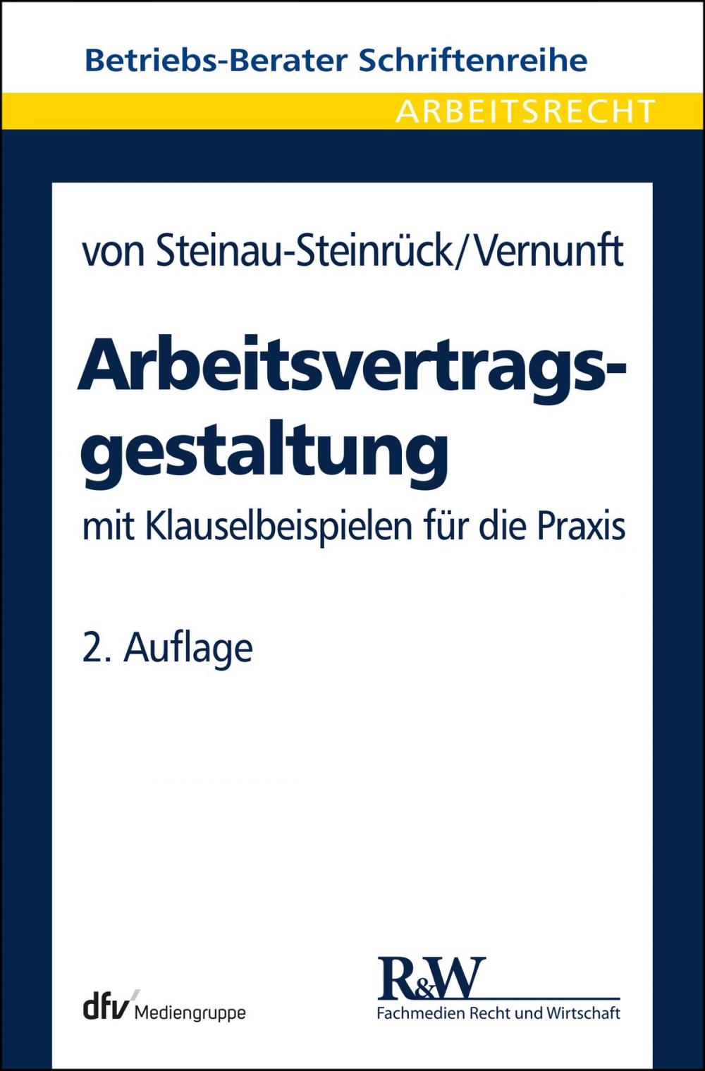 Big bigCover of Arbeitsvertragsgestaltung