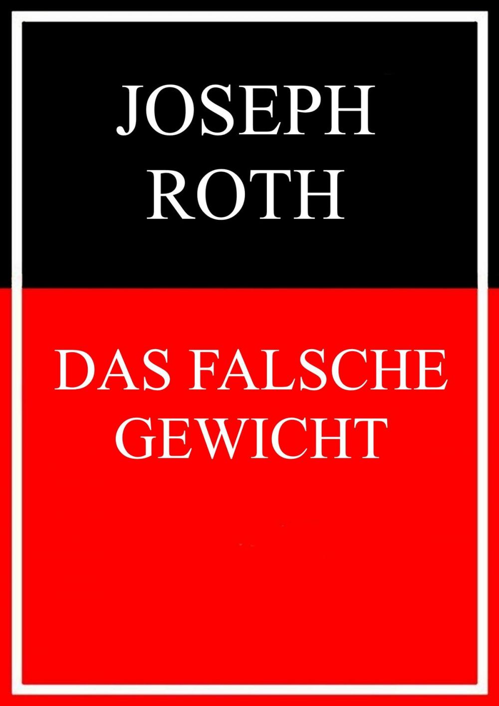 Big bigCover of Das falsche Gewicht