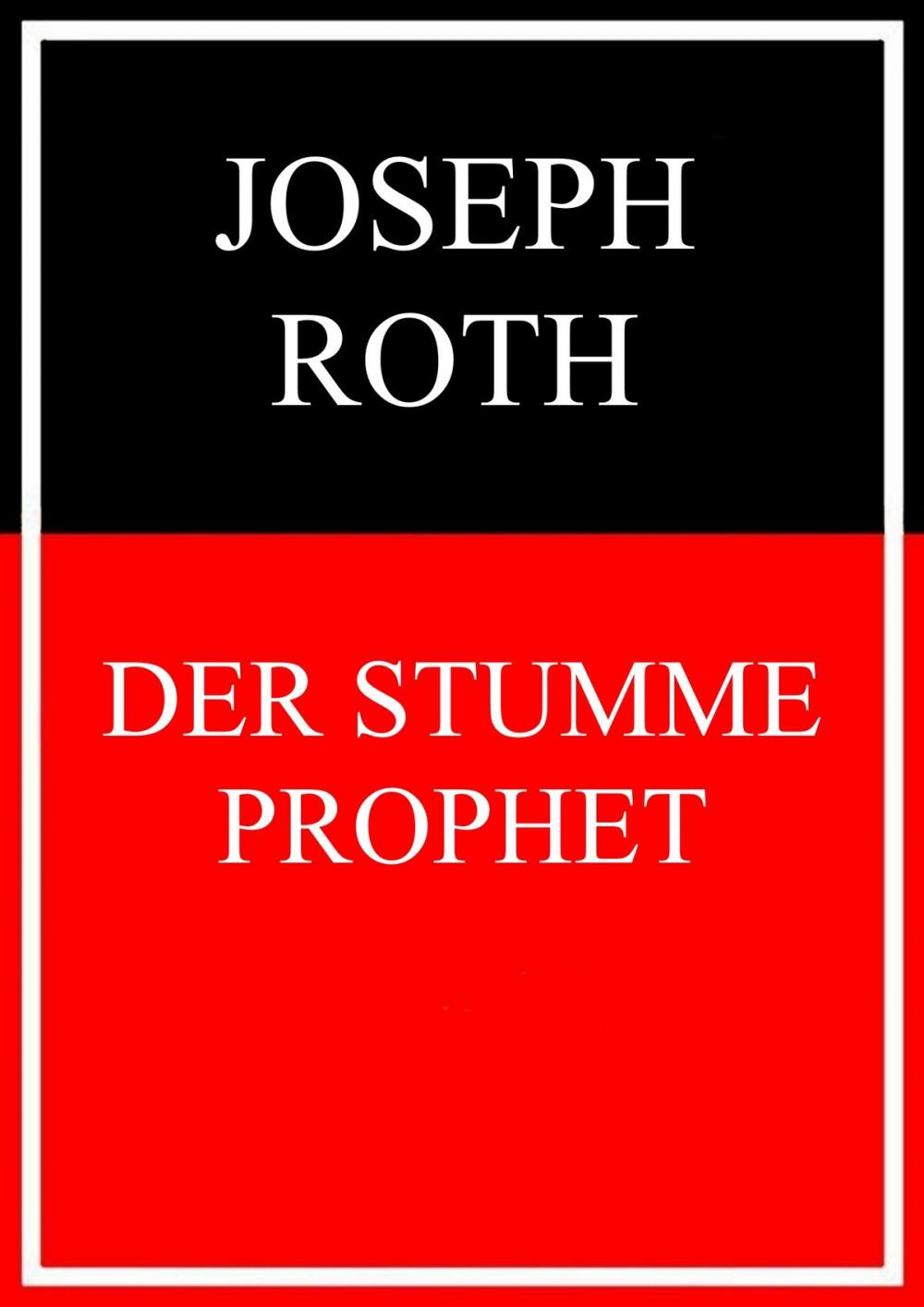 Big bigCover of Der stumme Prophet