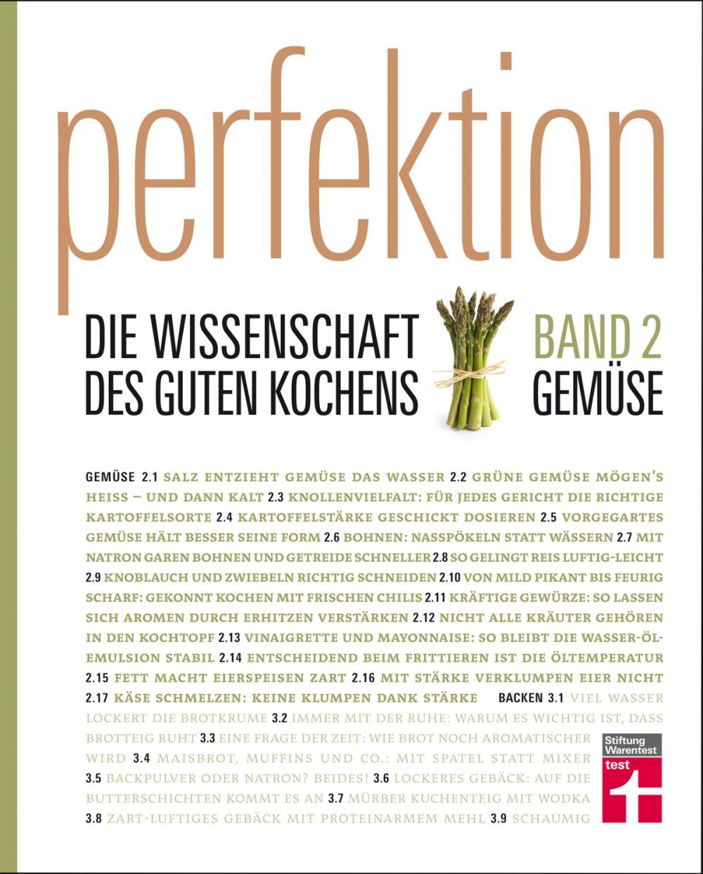 Big bigCover of Perfektion. Die Wissenschaft des guten Kochens. Gemüse