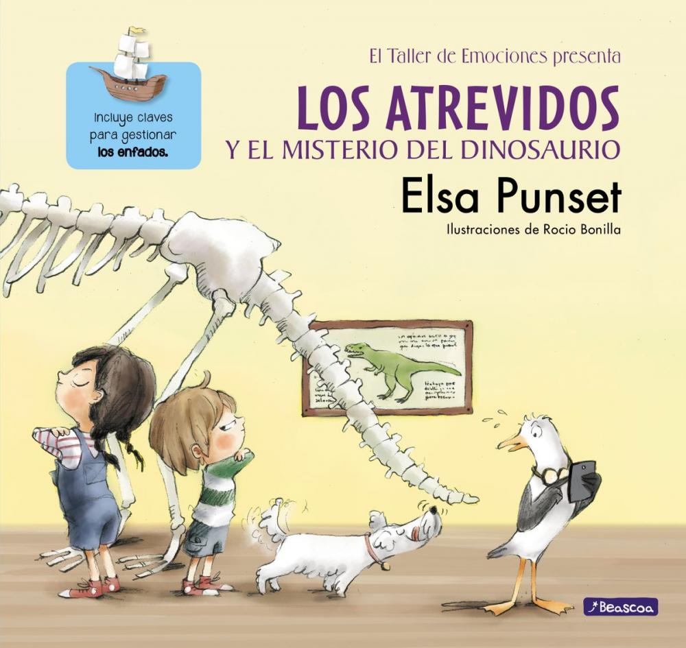 Big bigCover of Los Atrevidos y el misterio del dinosaurio (El taller de emociones 4)