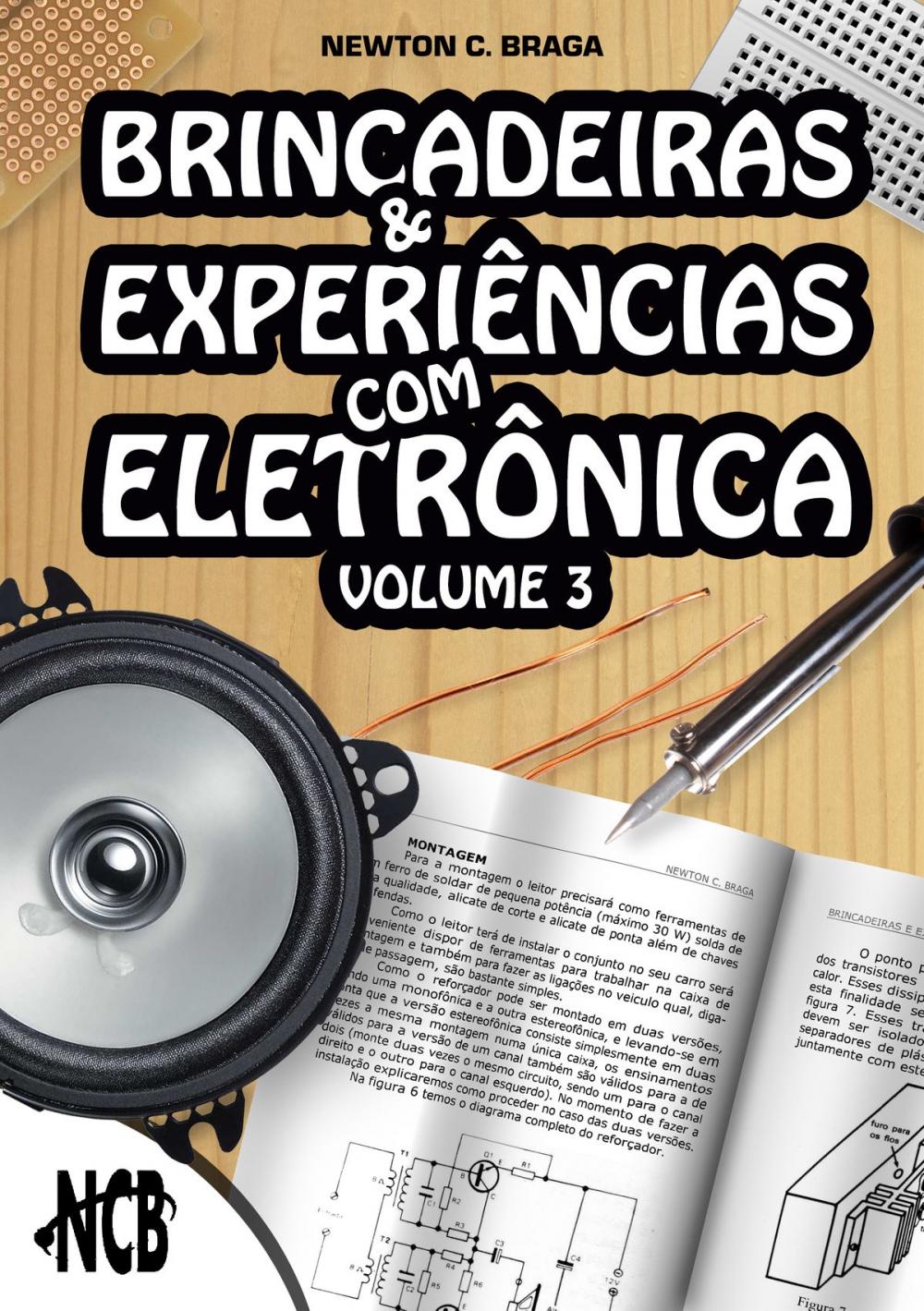 Big bigCover of Brincadeiras e Experiências com Eletrônica – Volume 3