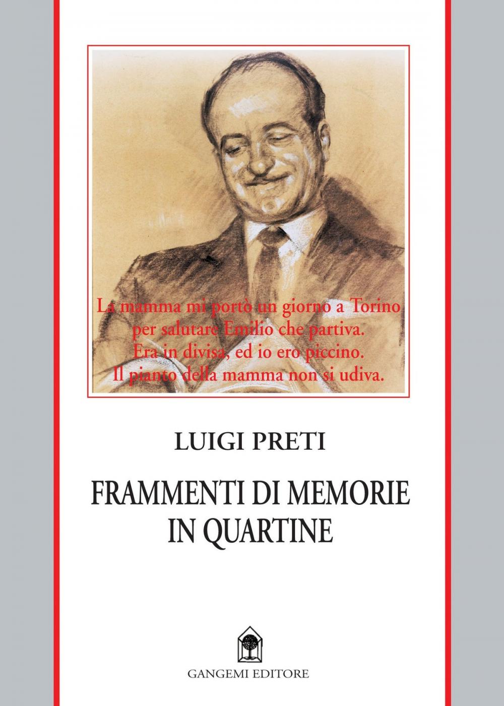 Big bigCover of Frammenti di memorie in quartine