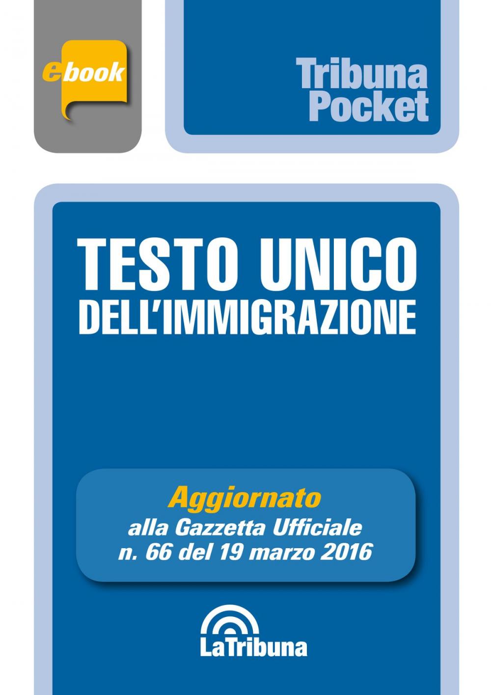 Big bigCover of Testo Unico dell'immigrazione