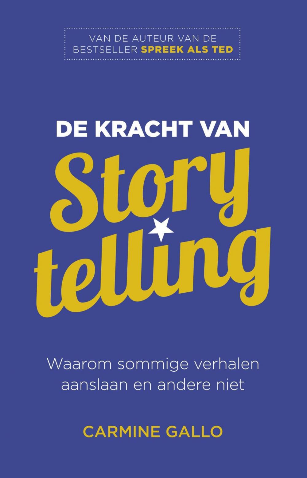 Big bigCover of De kracht van storytelling