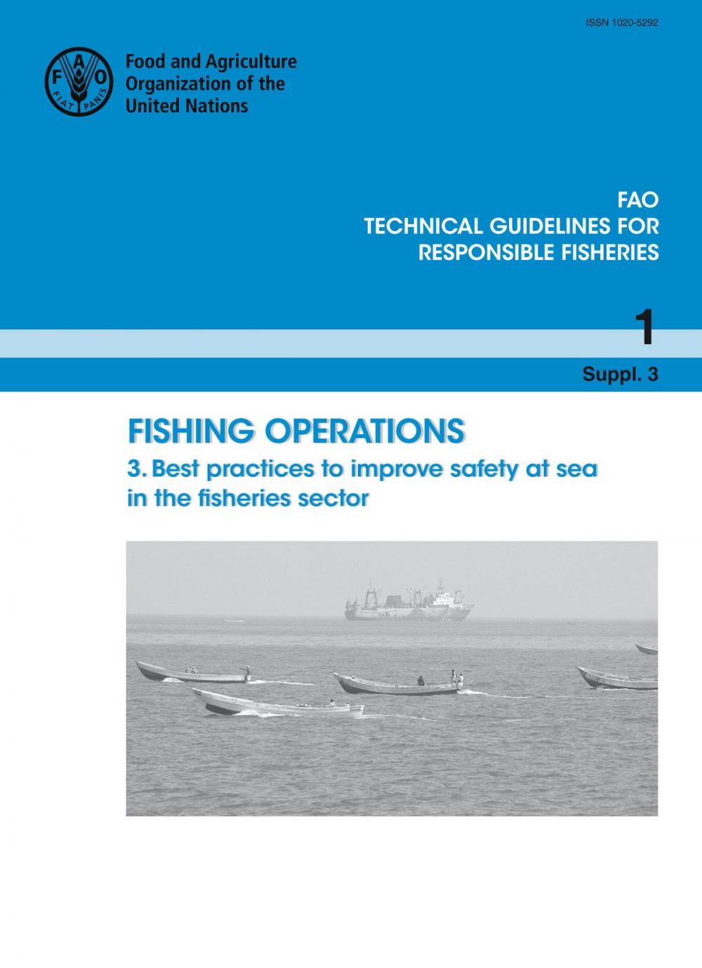 Big bigCover of Fishing Operations. 3. Best Practices to Improve Safety at Sea in the Fisheries Sector