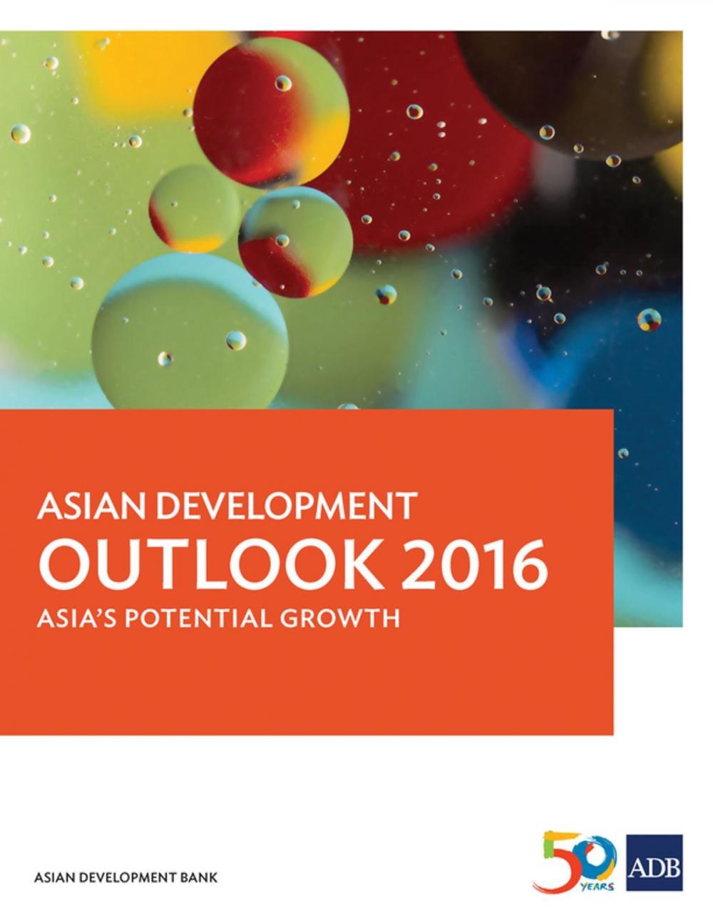 Big bigCover of Asian Development Outlook 2016
