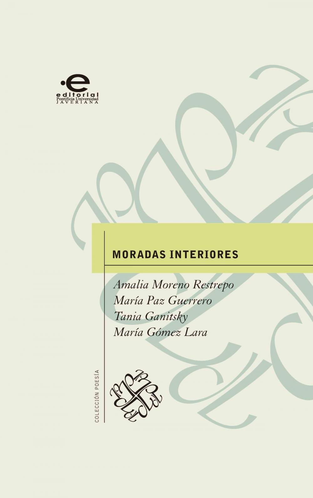 Big bigCover of Moradas interiores