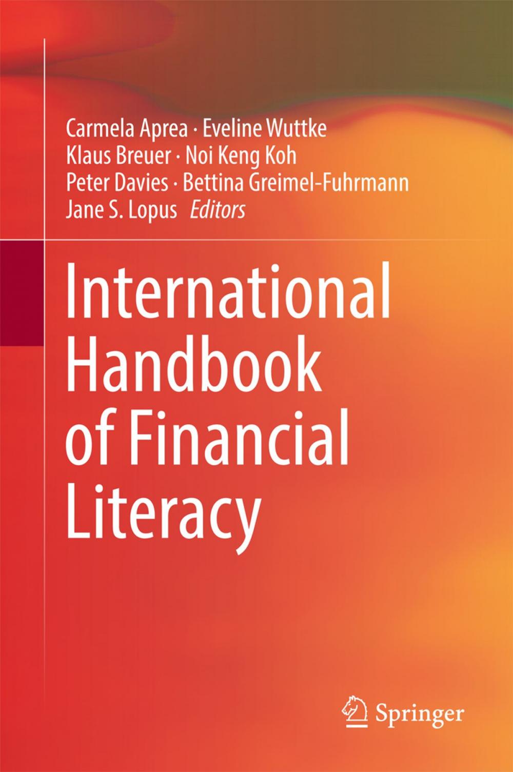 Big bigCover of International Handbook of Financial Literacy