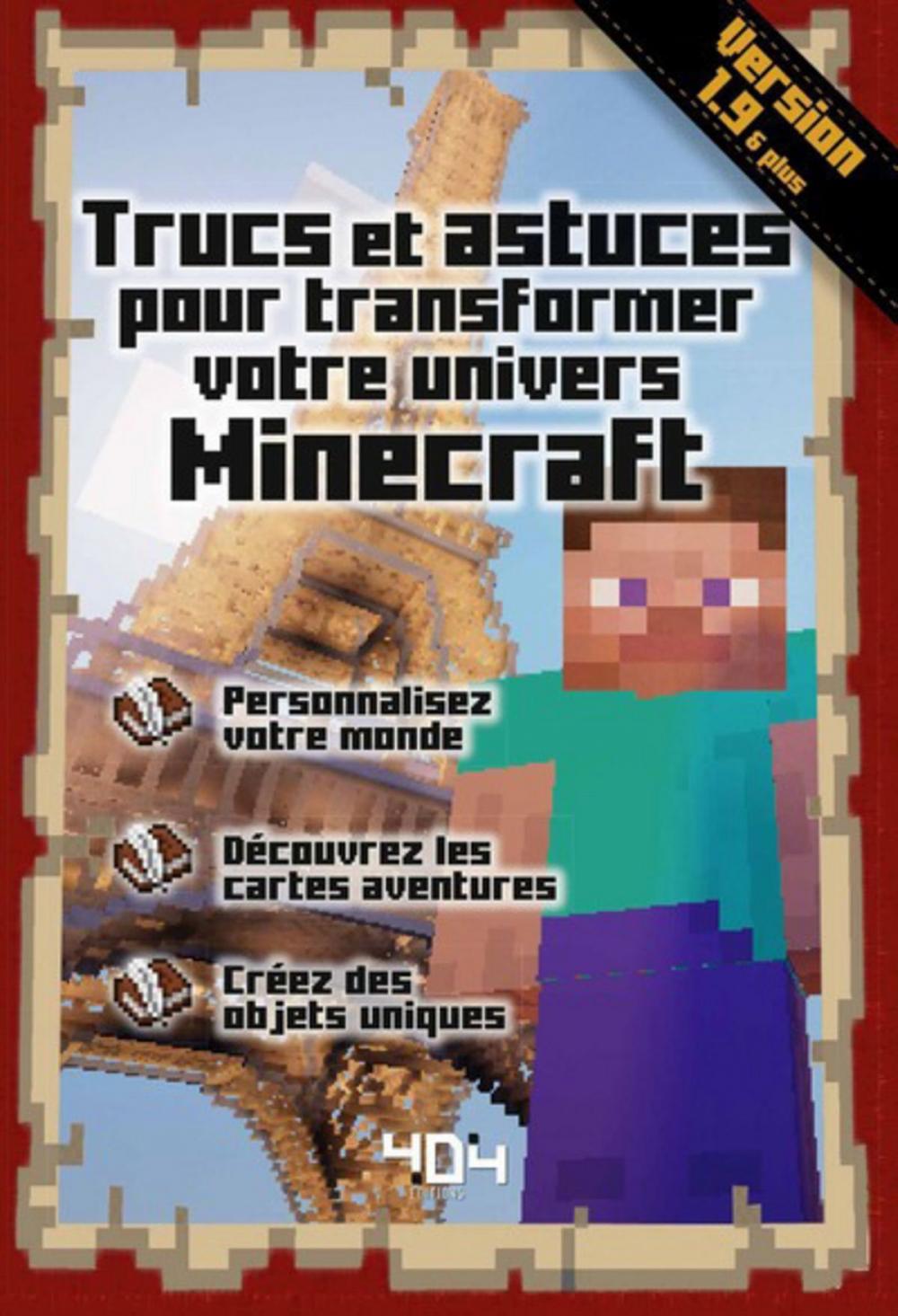 Big bigCover of Trucs et astuces pour transformer votre univers Minecraft, Version 1.9