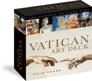 Book cover of The Vatican Art Deck