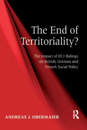 Cover of the book The End of Territoriality? by Michael A. Orzen, Thomas A. Paider