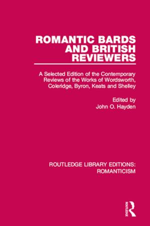 Cover of the book Romantic Bards and British Reviewers by Chris Turner