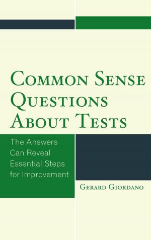 Book cover of Common Sense Questions about Tests
