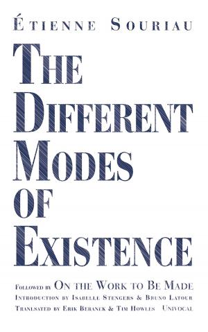 Cover of the book The Different Modes of Existence by Elena Gorfinkel