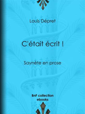 Cover of the book C'était écrit ! by Ernest Raynaud