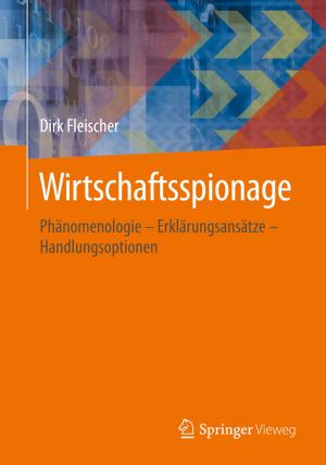 Cover of the book Wirtschaftsspionage by Klaus North