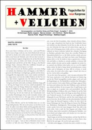 Cover of the book Hammer + Veilchen Nr. 7 by 