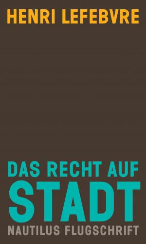 Cover of Das Recht auf Stadt