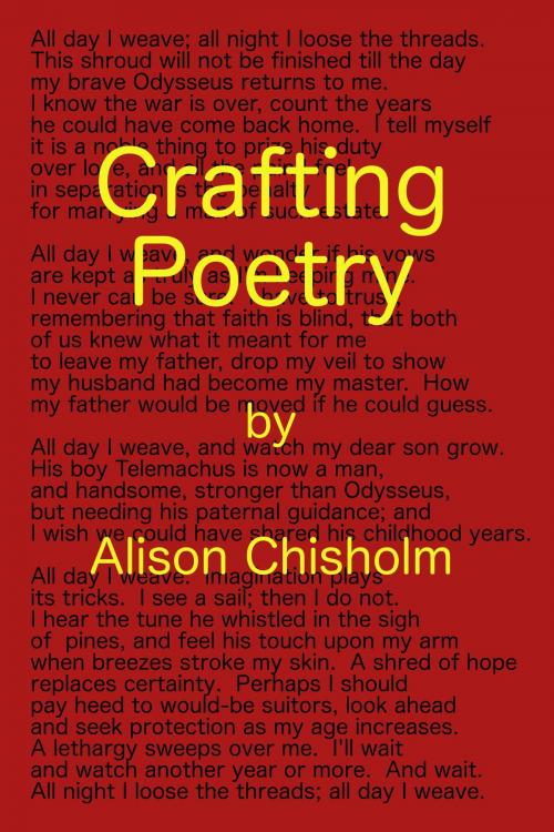 Cover of the book Crafting Poetry by Alison Chisholm, Alison Chisholm