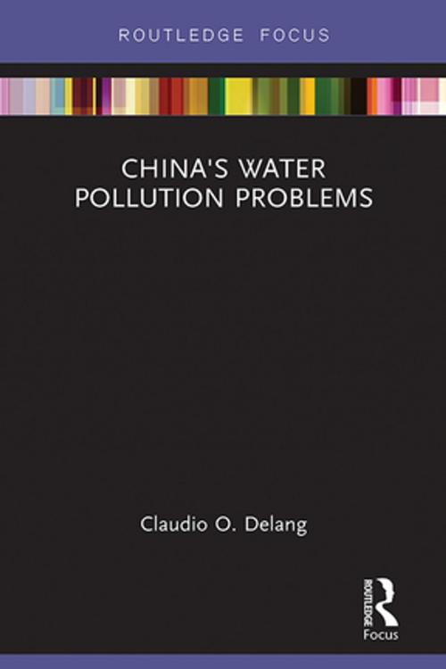 Cover of the book China's Water Pollution Problems by Claudio O. Delang, Taylor and Francis